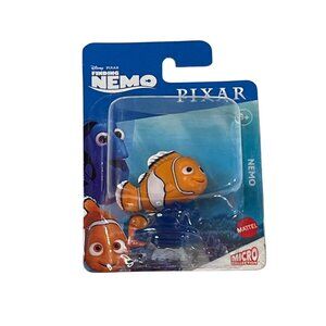 Disney Pixar Finding Nemo Micro Collection Mattel Clownfish Figure Toy